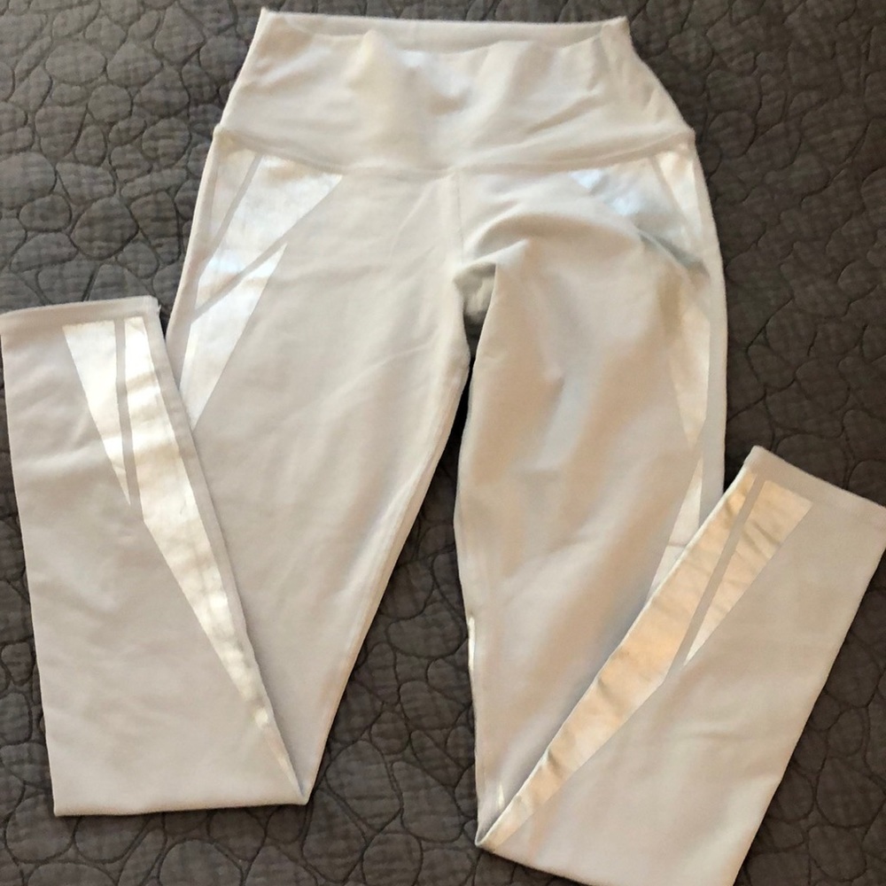 Alo high waist silver